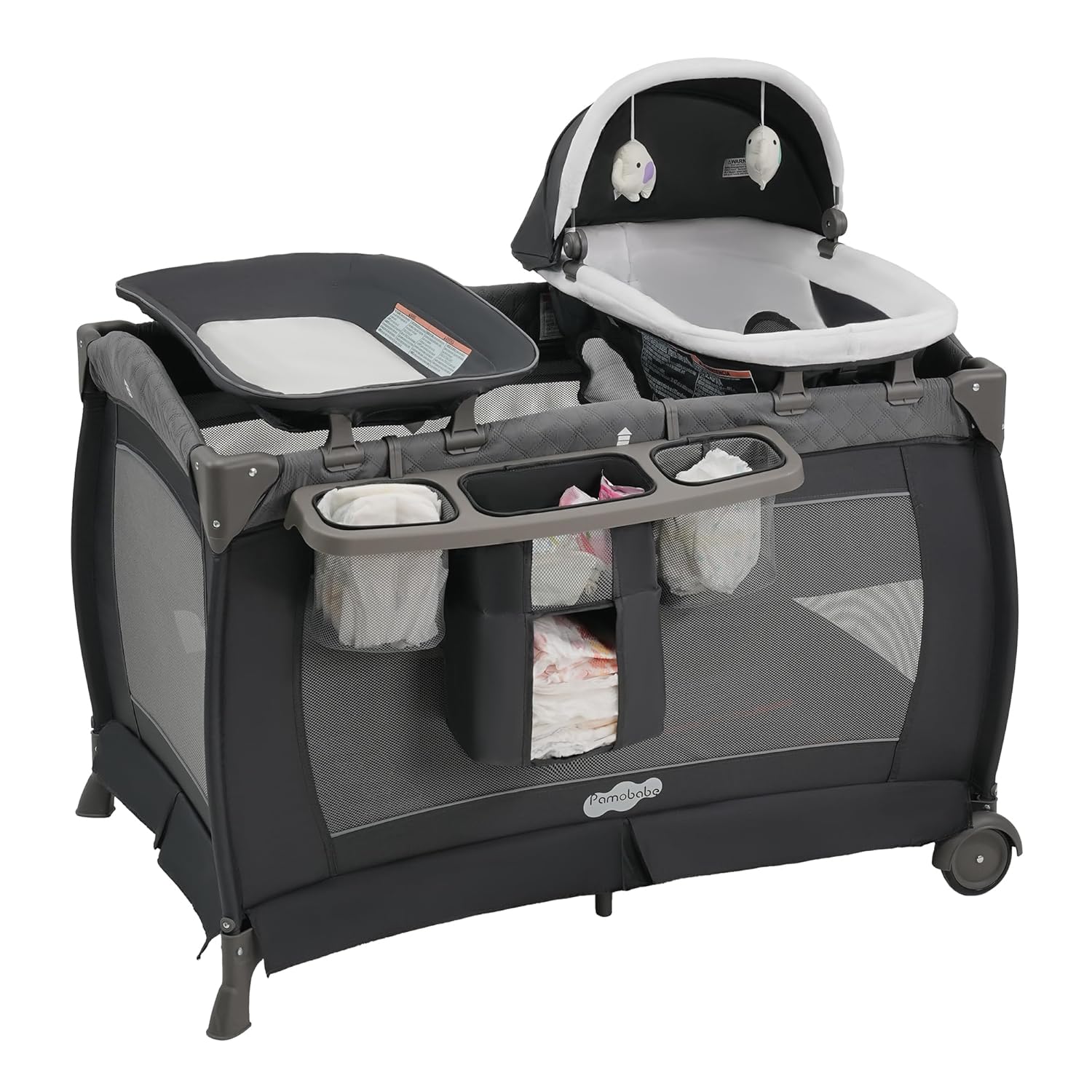 Pamo Babe Pack and Play 4-in-1 Playard