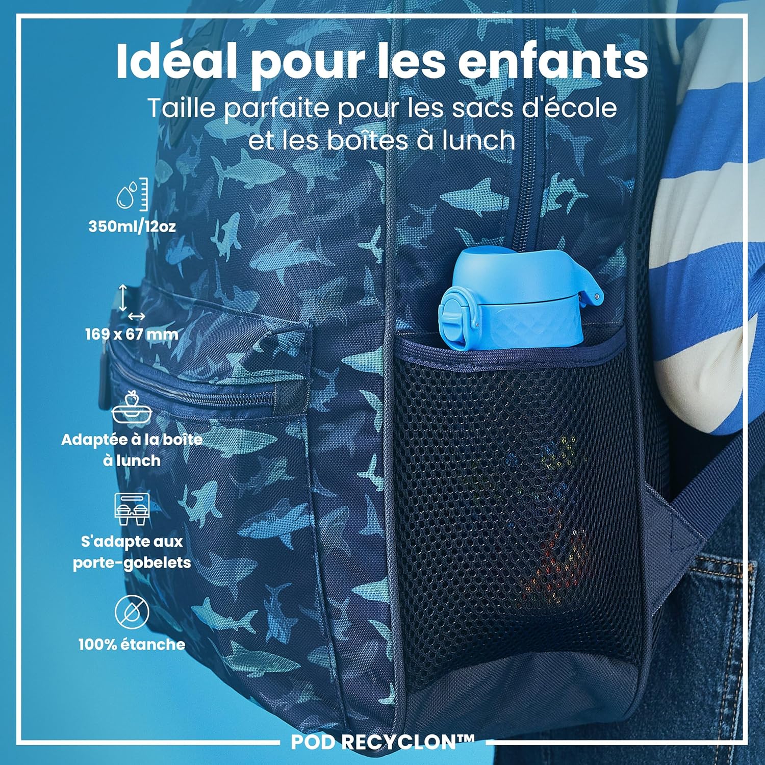 Thumbnail 1 de Ion8 Gourde enfant 350ml