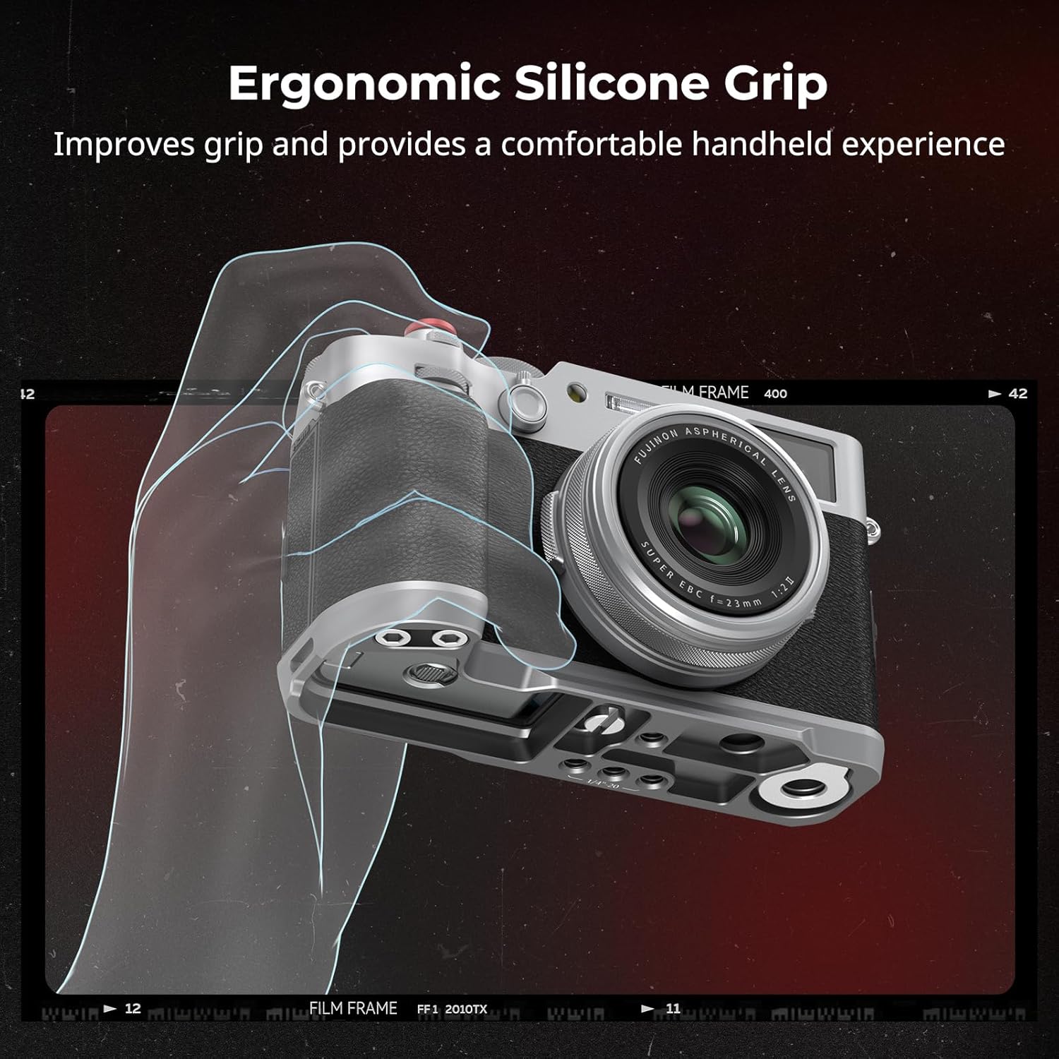 Thumbnail 3 de SMALLRIG X100VI L-Shape Handgriff für FUJIFILM X100VI/X100V mit Arca-Schnellwechselplatte