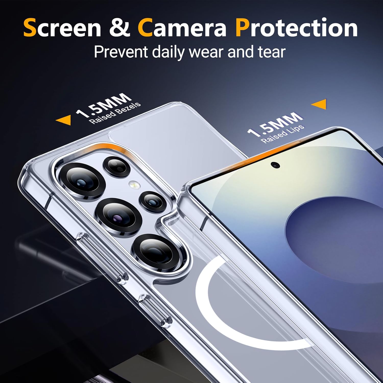 Thumbnail 3 de SPIDERCASE for Galaxy S25 Ultra, 3 Stand Ways ⚙