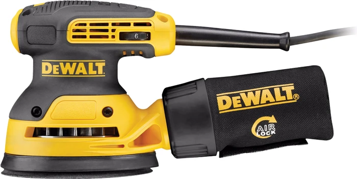 Detalle 2 de DeWalt DWE6423-QS Exzenterschleifer – kompakt, 125 mm Schuh, 12.000 U/min