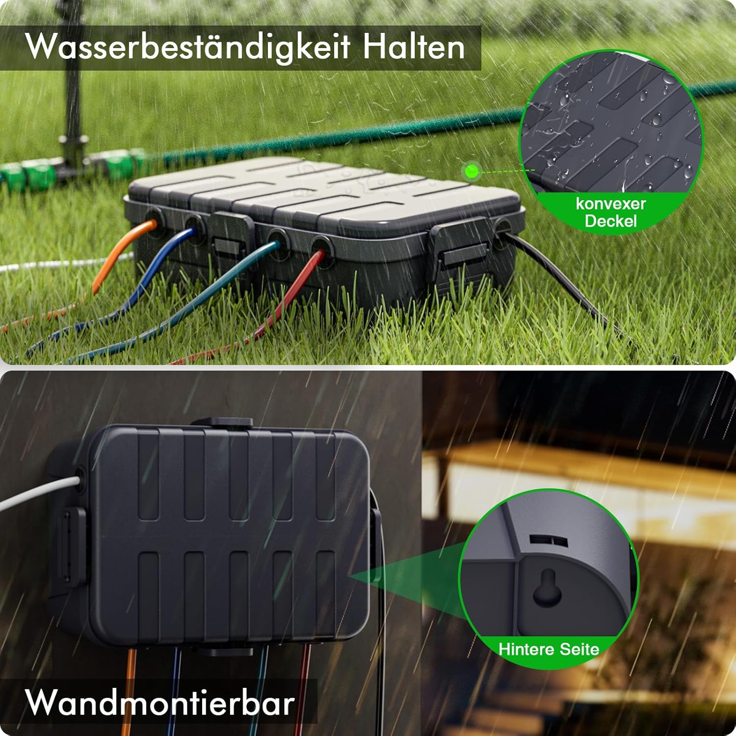 Detalle 2 de RESTMO wasserdichte Kabelbox für IP54
