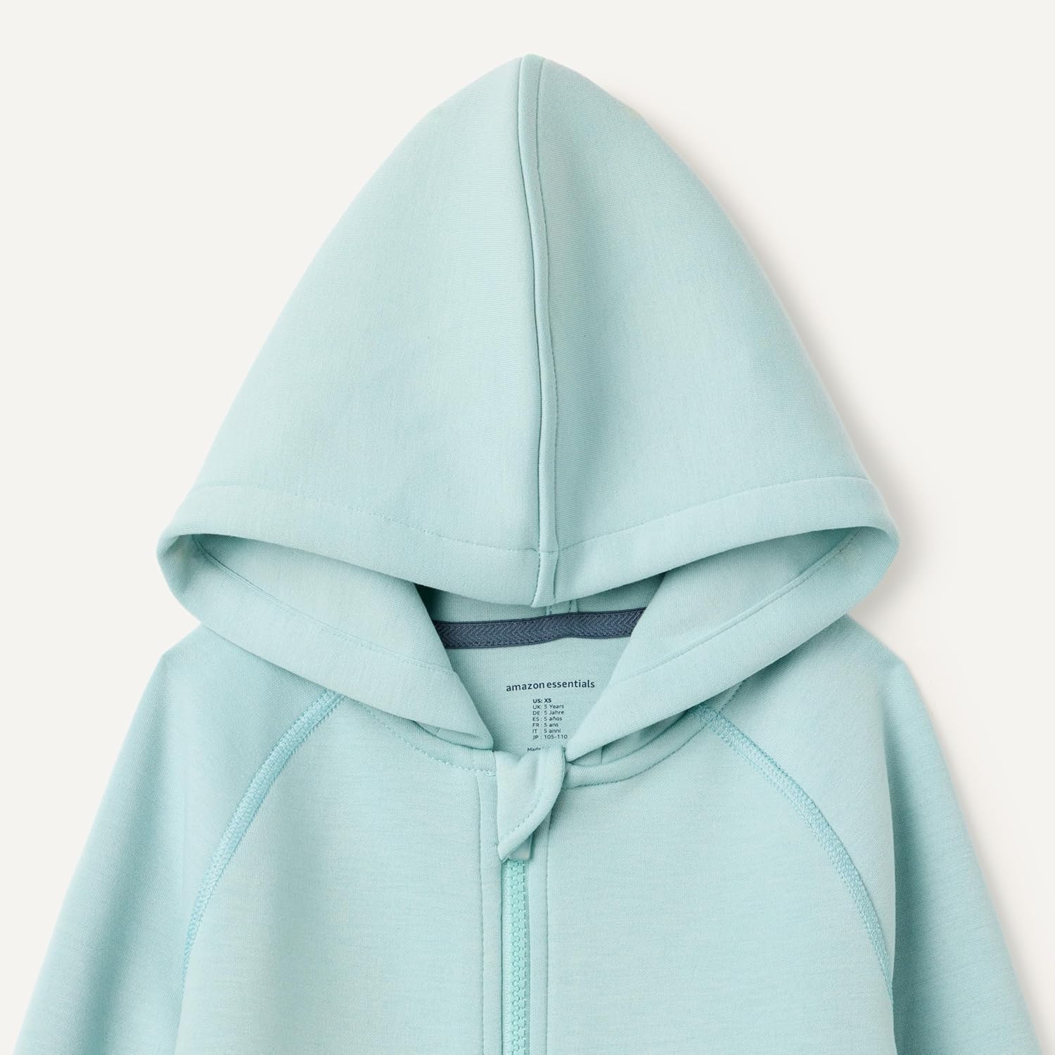 Detalle 2 de Amazon Essentials Boys’ Full-Zip Hooded Sport Hoodie (Relaxed Fit)