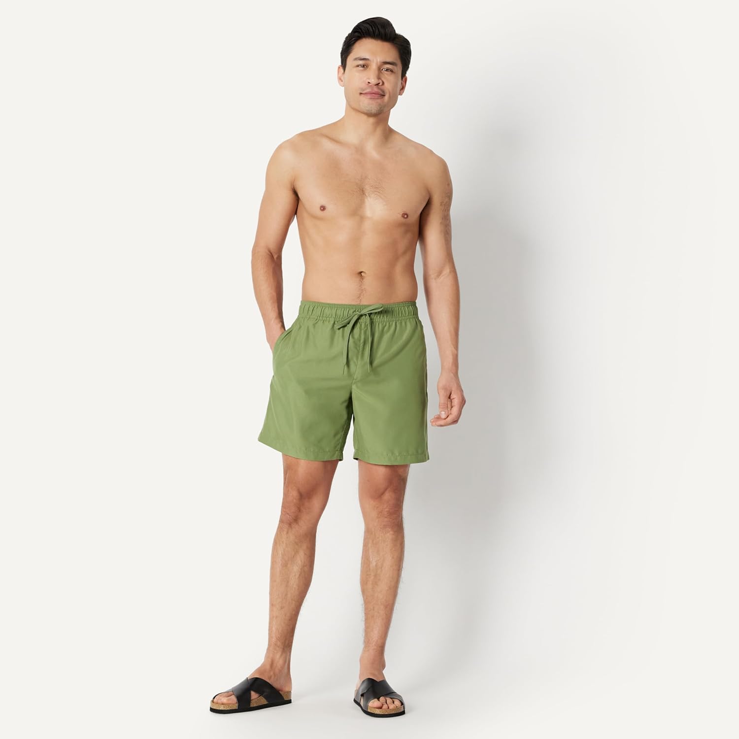 Thumbnail 2 de Amazon Essentials men’s swimming trunks with mesh lining, pockets and drawstring