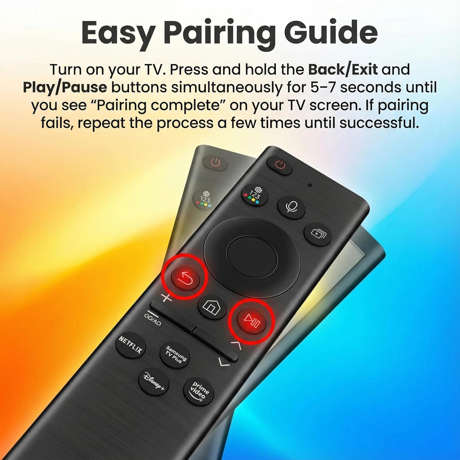 Detalle de Samsung TV Remote BN59-01385A – Solar-Charging Bluetooth Remote for 2019–2025 Samsung Smart TVs