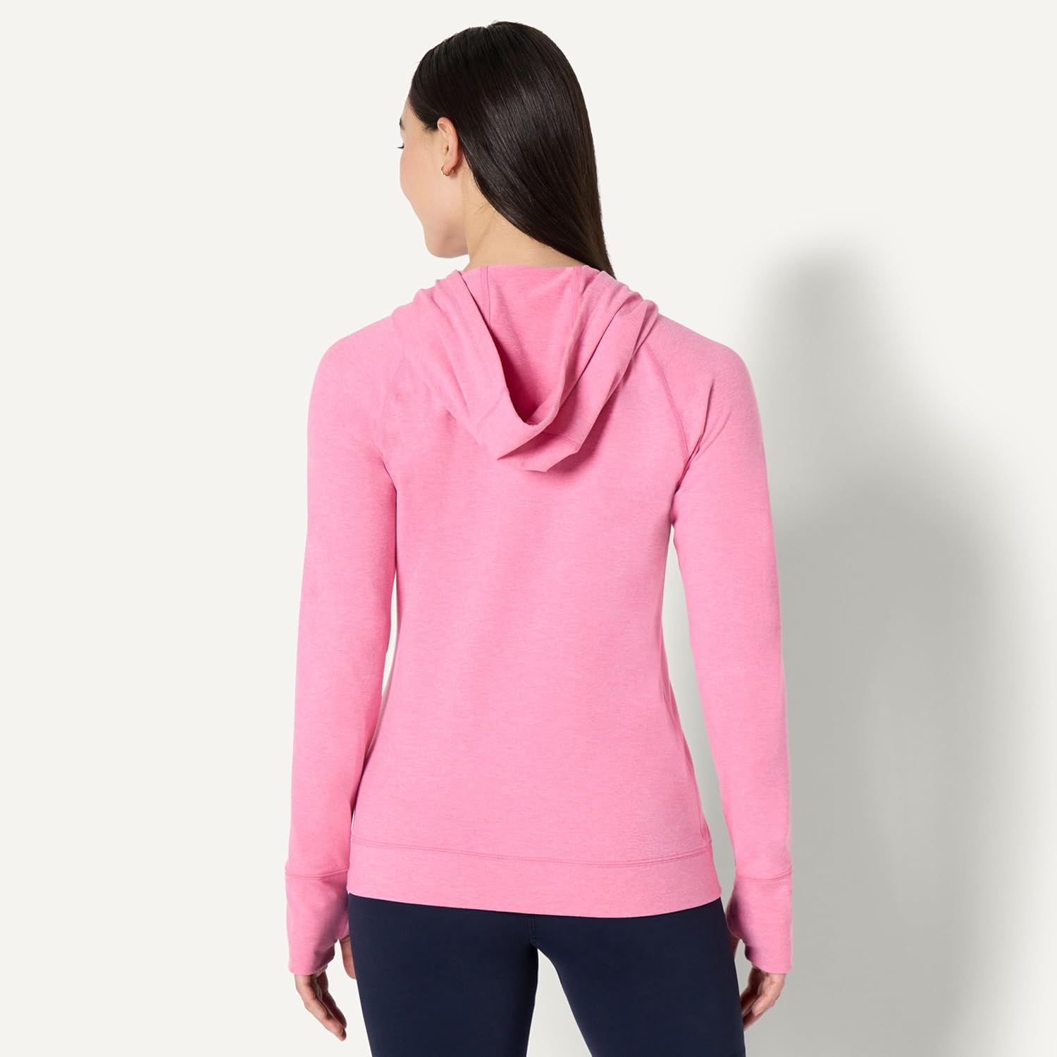 Detalle de Amazon Essentials Women's Athletic Soft Performance Lightweight Zip Up Hoodie Jacket