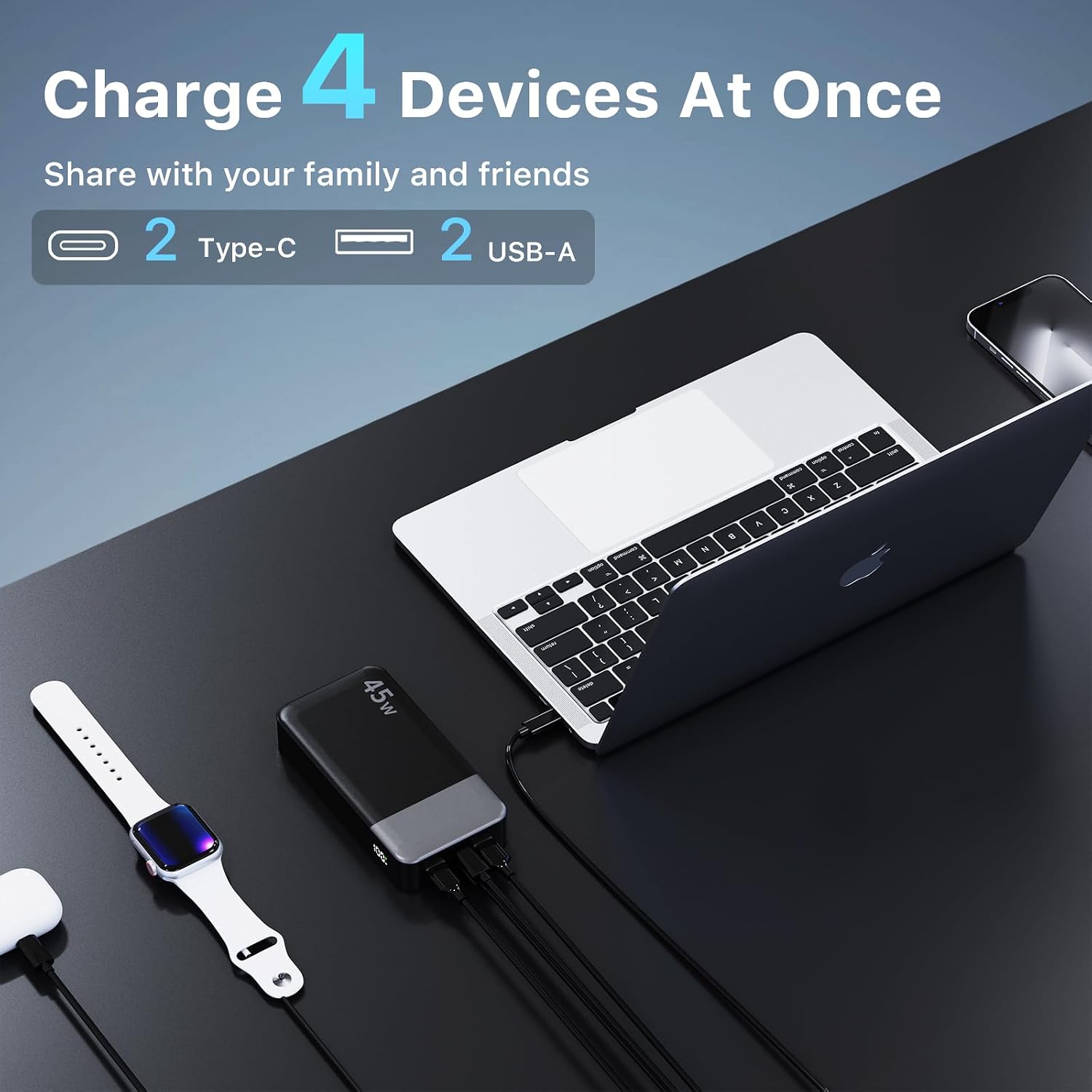 Detalle 2 de NOBIS Power Bank 20000mAh portable charger