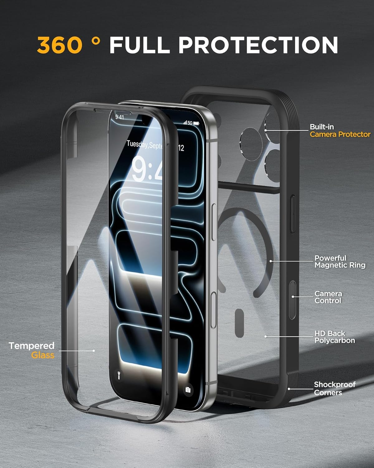 Detalle 2 de Miracase iPhone 17 Pro Max Case 6.9