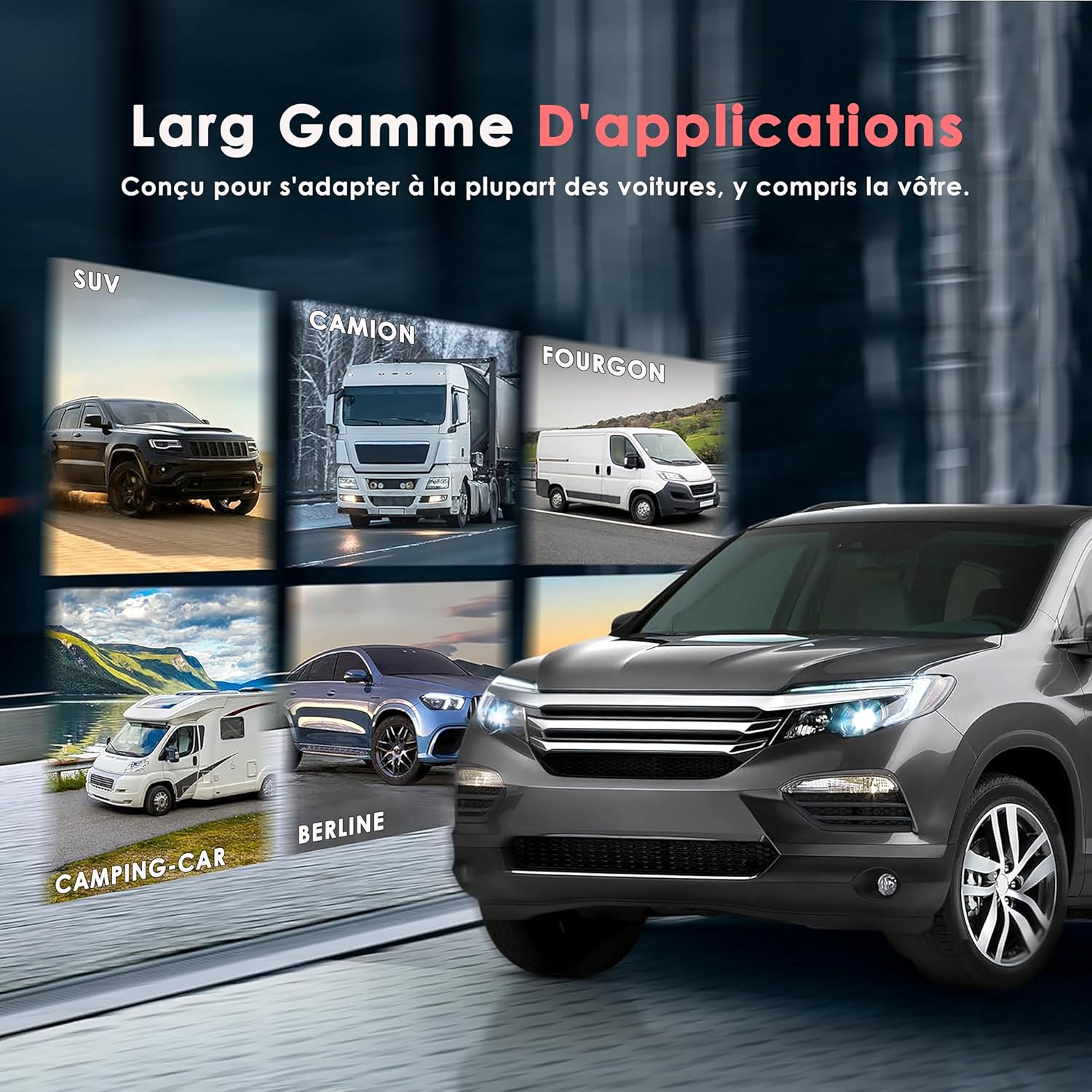 Thumbnail 4 de Pyle Haut Parleur Voiture Tri Axial 10x15 cm