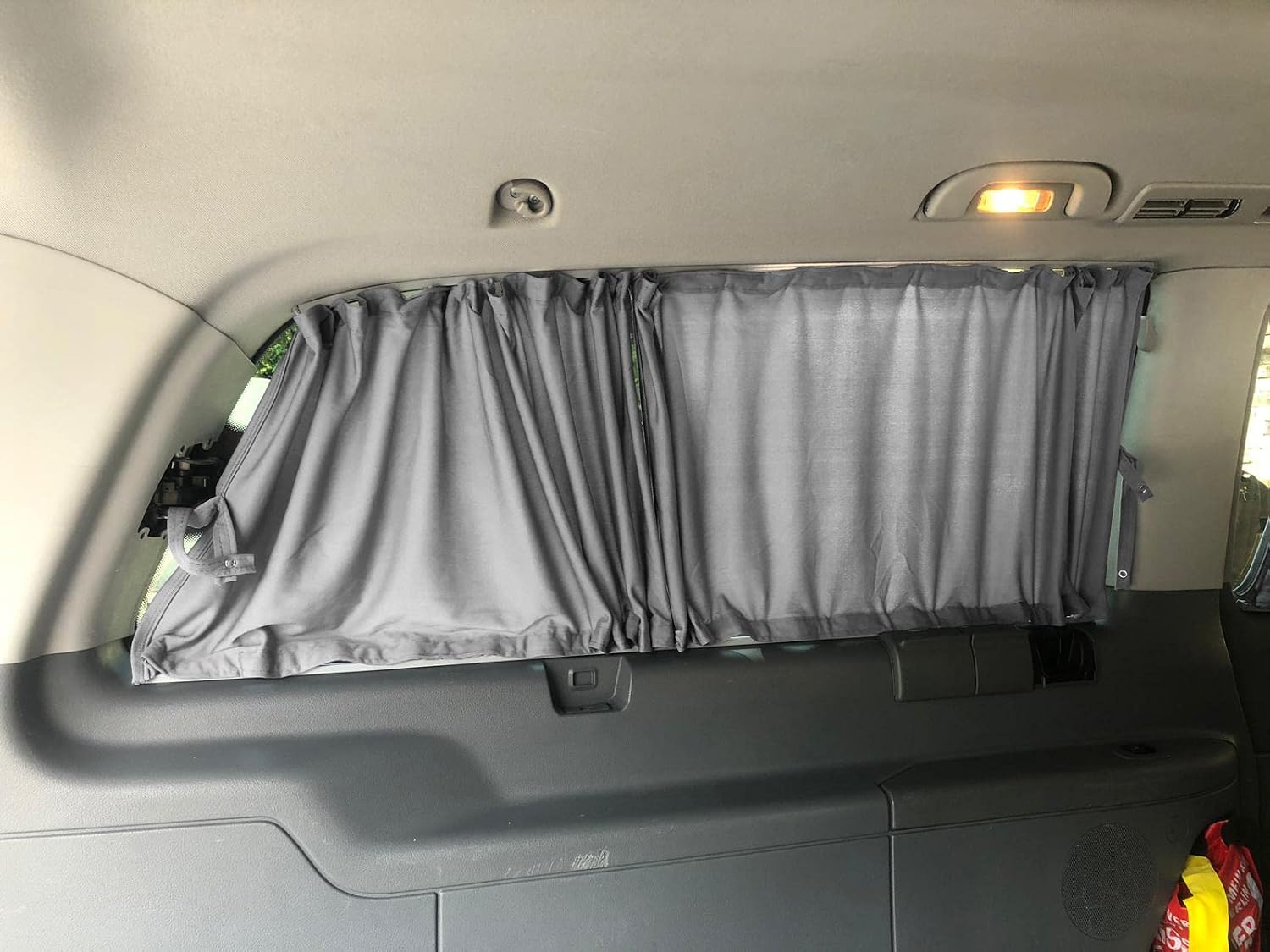 Thumbnail 6 de BREMER SITZBEZÜGE Maß Gardinen Vorhänge Sonnenschutz Grau für Mercedes Vito/Viano W639 (2003–2014) – Gardinen-Set 703