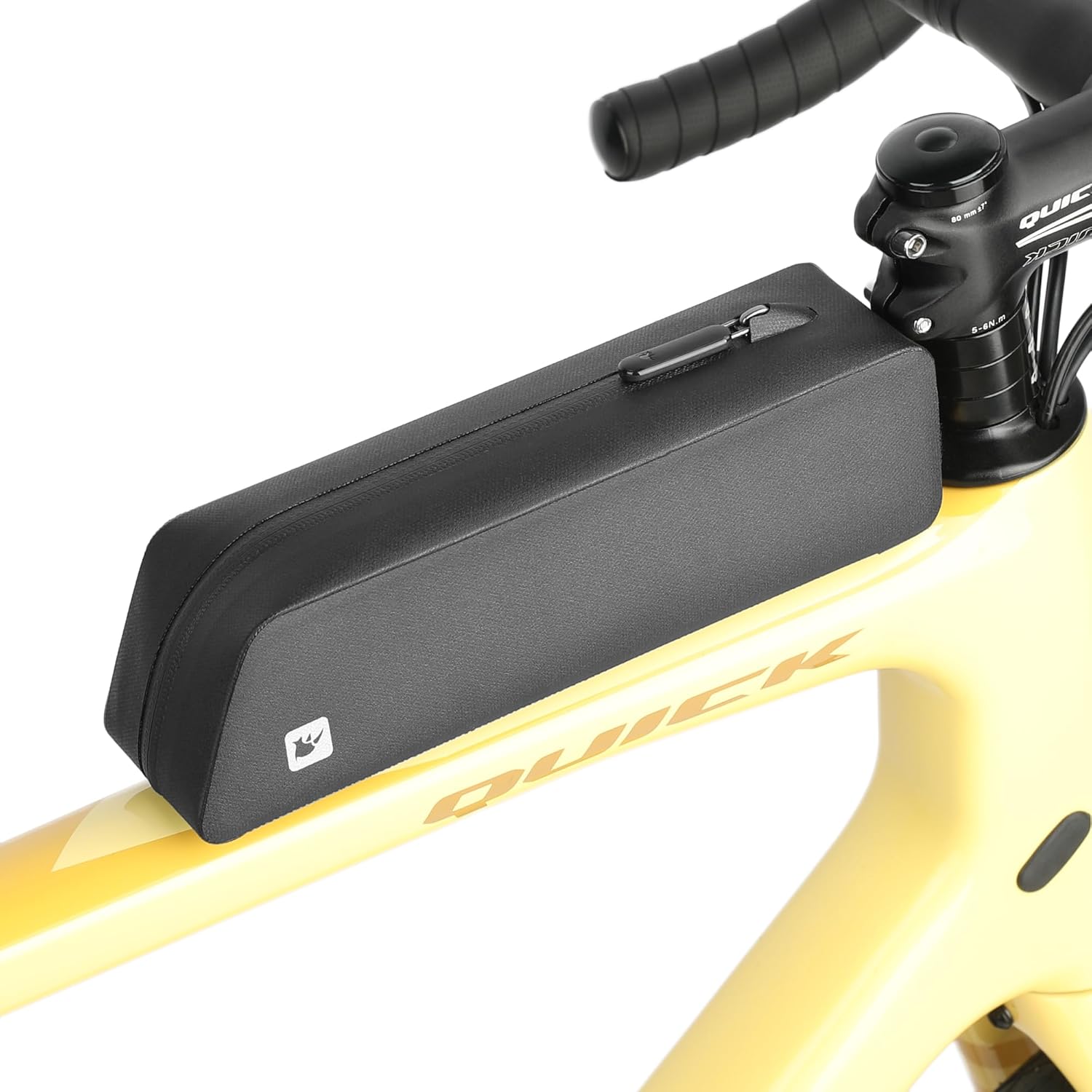 Thumbnail 6 de Rhinowalk waterproof top tube bag for bike frames (TPU, knob locking) – Black
