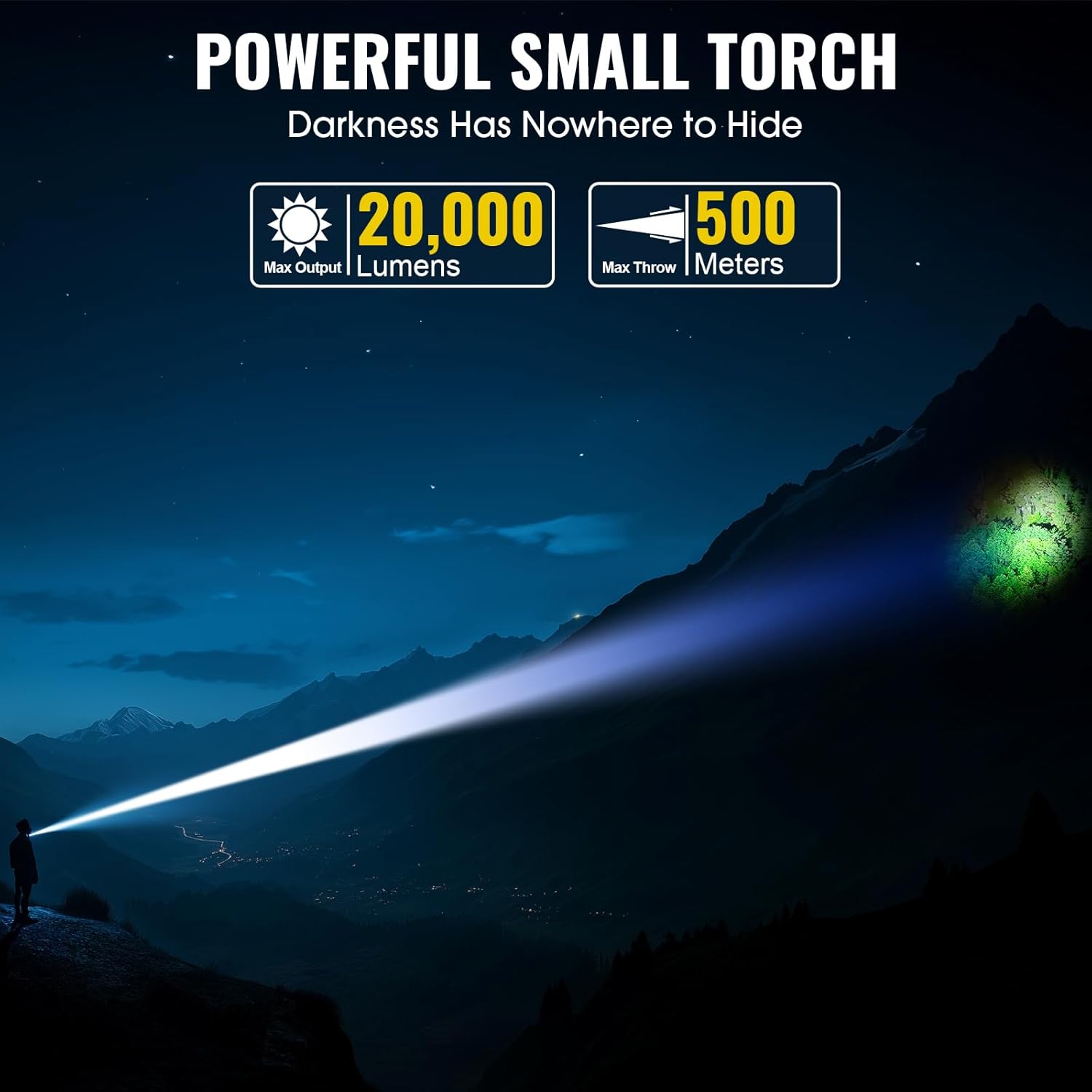 Thumbnail 6 de Banral K518 Rechargeable Tactical Torch: Compact USB-C LED Flashlight