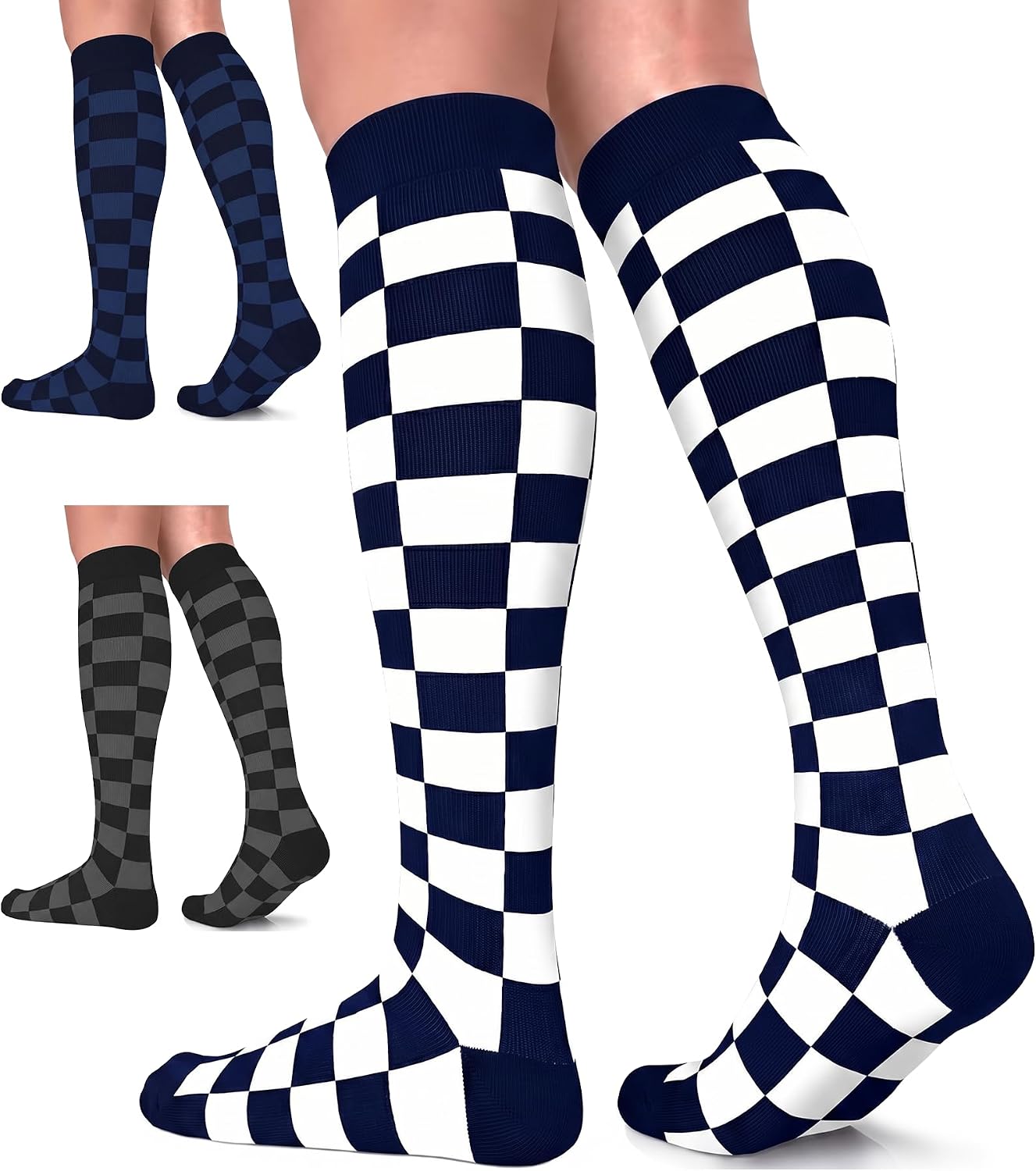 Thumbnail 5 de FuelMeFoot 3-Pack Copper Compression Socks ⚙