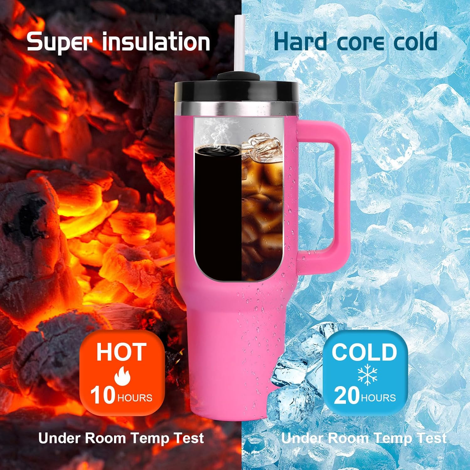 Thumbnail 1 de WALLFID Vaso Térmico 40oz Acero Inoxidable con Aislamiento