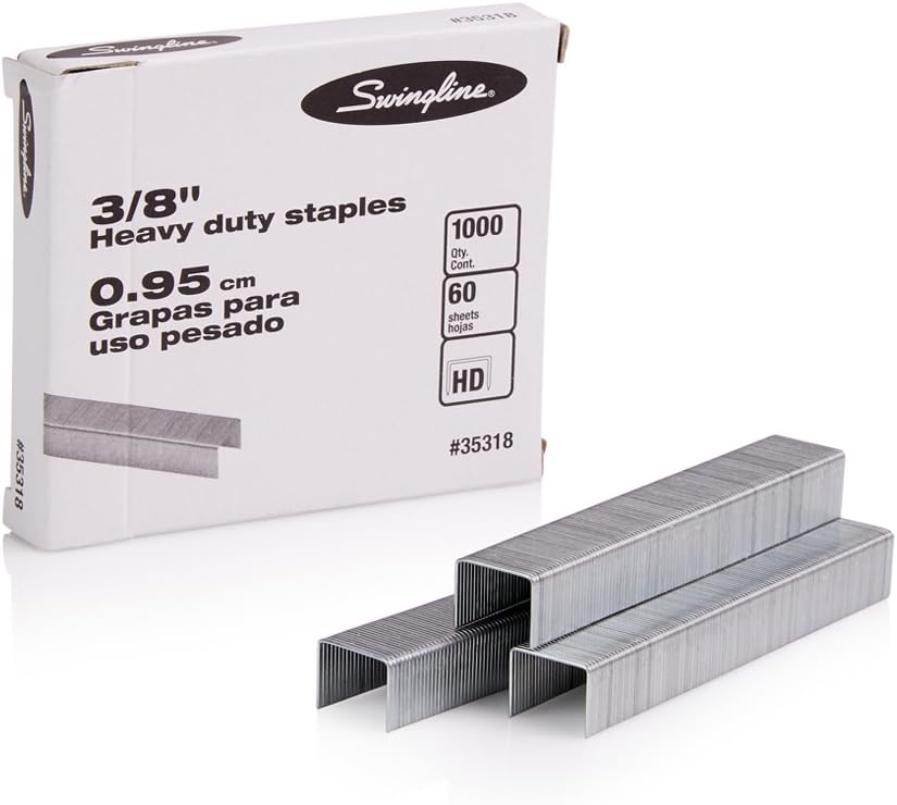 Thumbnail 6 de Swingline Heavy-Duty Staples, 1/2-Inch Legs