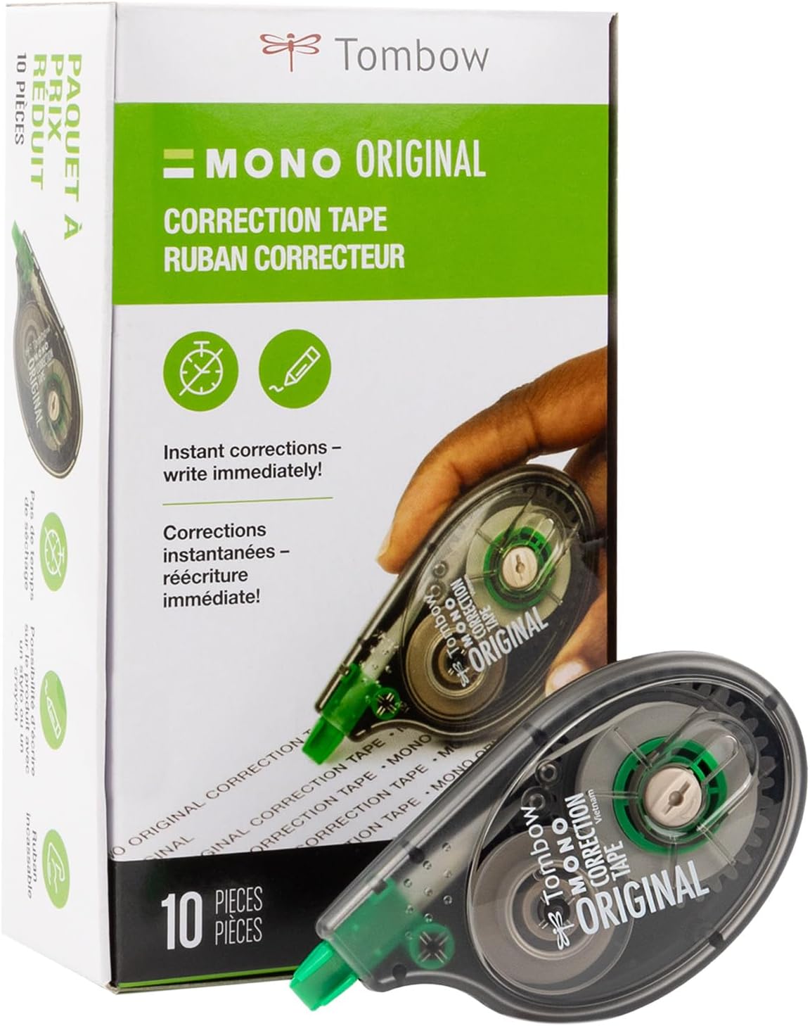 Detalle de Tombow Correction Tape, 10-Pack