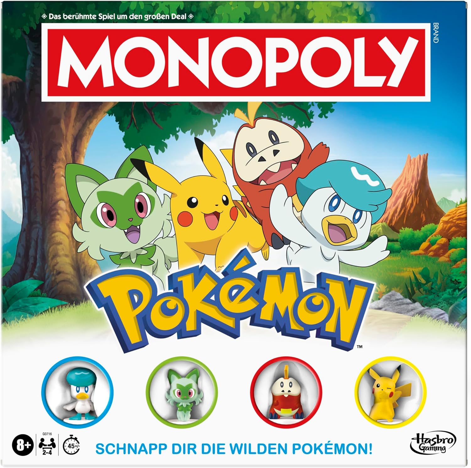 Detalle de Monopoly Pokémon Edition Brettspiel Deutsch