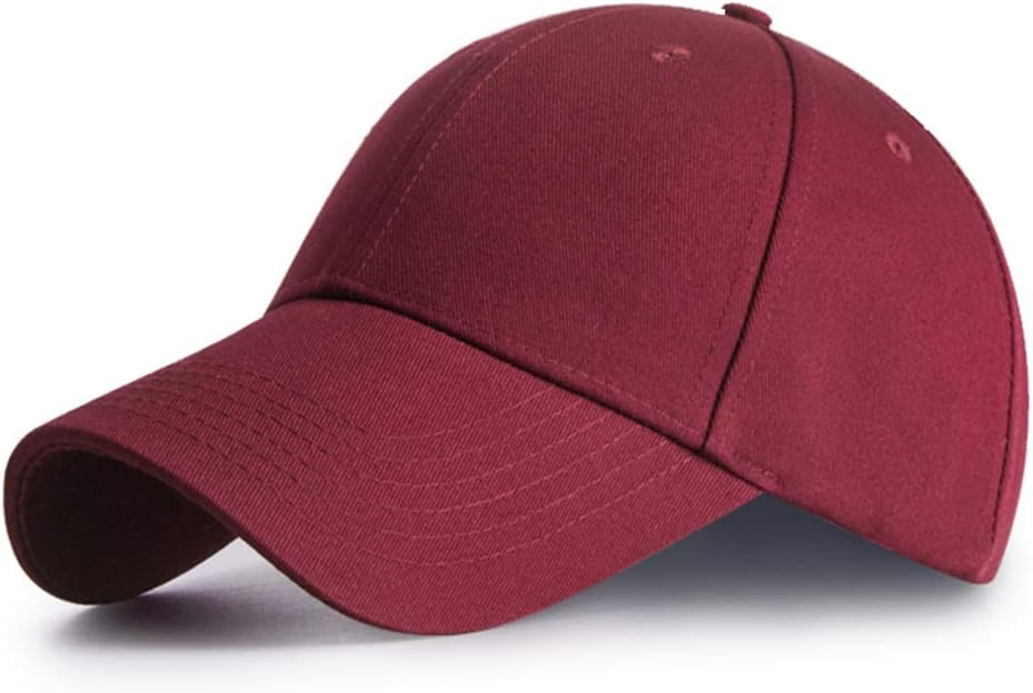 Thumbnail 6 de HGDGears Plain Baseball Cap Snapback for Men – Classic 6-Panel Adjustable Sun Visor Hat