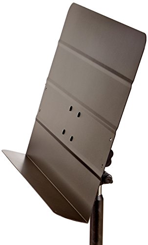 Thumbnail 3 de Amazon Basics Leggio per Spartiti Pieghevole per Orchestra, Altezza Regolabile 108–162 cm, Inclinabile, Pieghevole per Uso in Piedi o Seduto