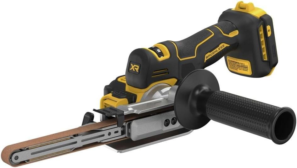 Detalle de DEWALT DCM200B 20V MAX Cordless Band File with 104° Rotating Arm