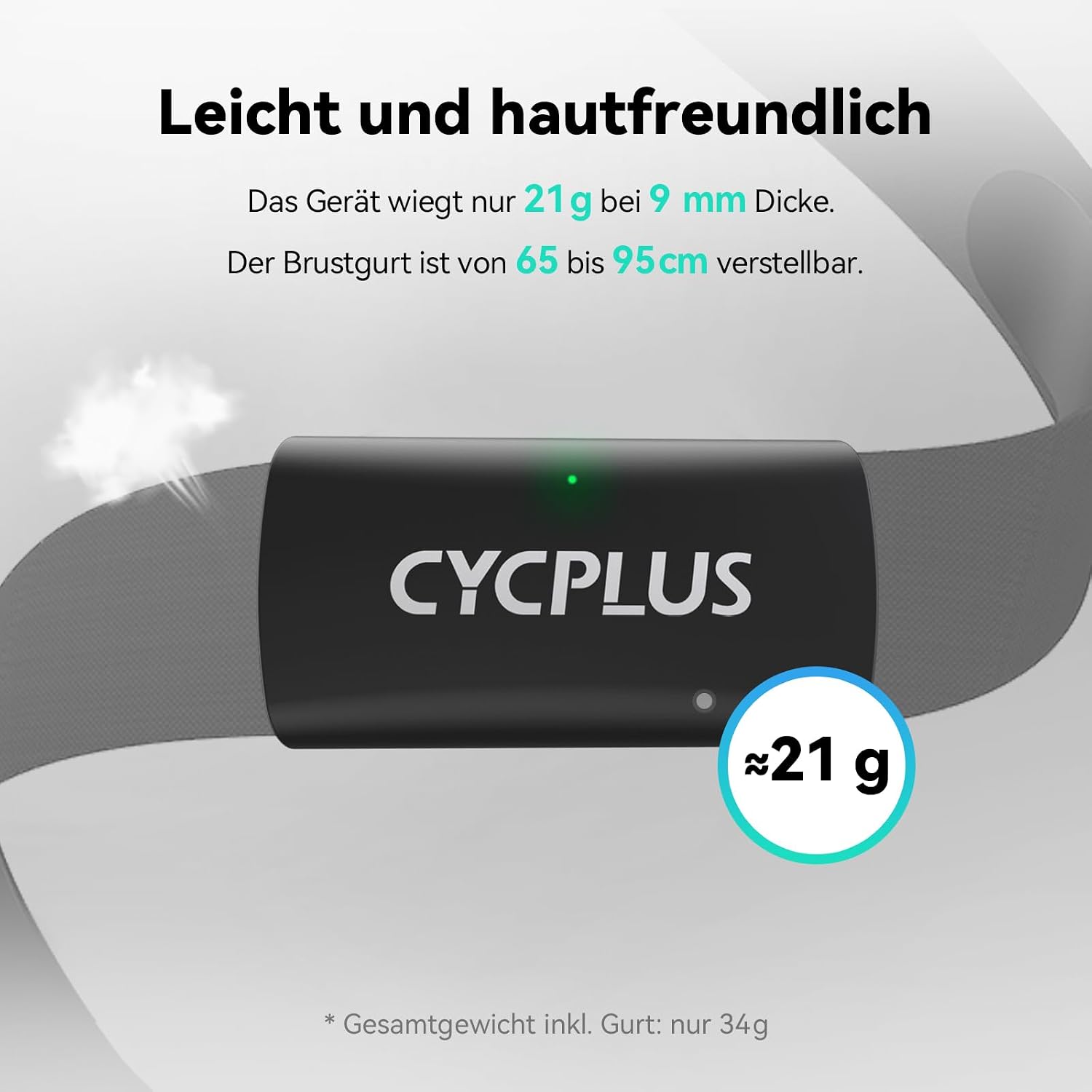 Thumbnail 4 de CYCPLUS H2Pro Brustgurt Herzfrequenzmesser