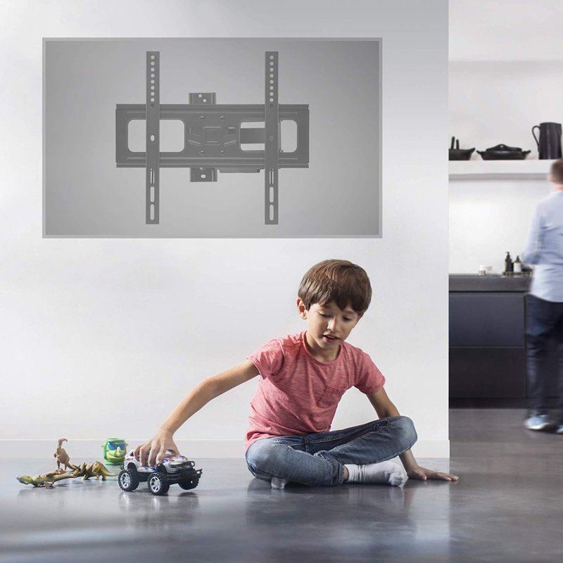 Detalle 2 de One For All WM 2651 Soporte TV doble brazo 32"–84" VESA 600x400 Max 50 kg