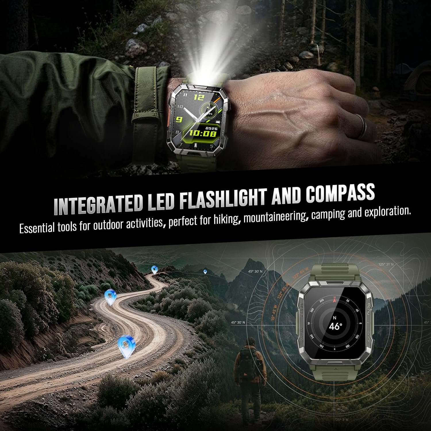 Detalle de Blackview Rugged Smartwatch with 2.01-Inch Display