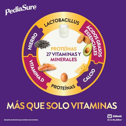 Detalle 2 de Pediasure Drink 🍫 Chocolate, Complemento para Niños, Pack 8x200ml