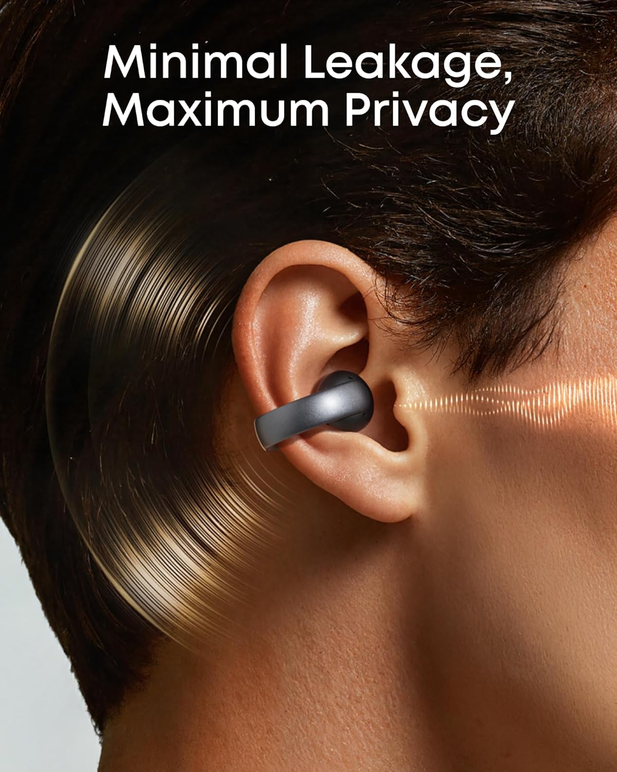 Thumbnail 5 de soundcore AeroClip by Anker open-ear clip-on earbuds with secure fit and AI clear calls