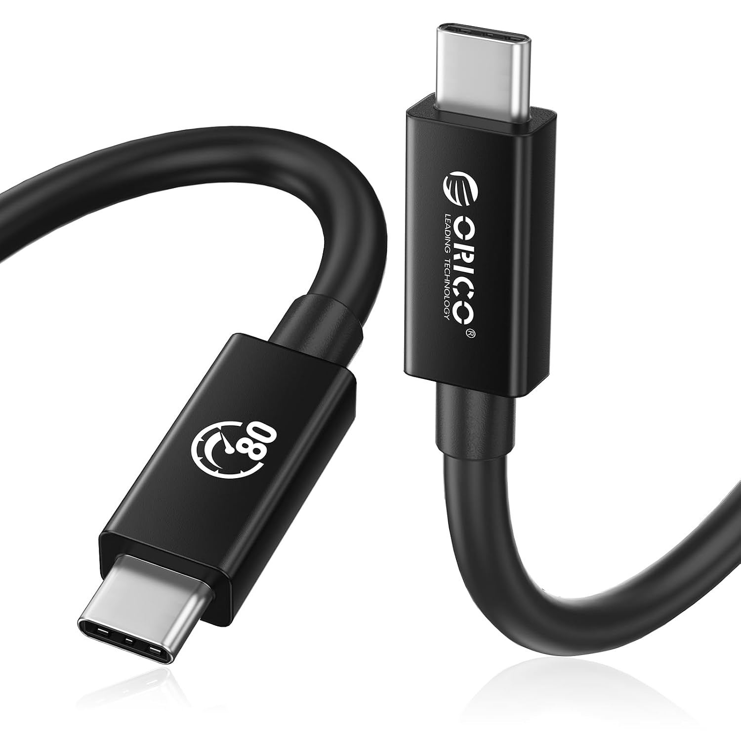 Detalle de ORICO Cavo Thunderbolt 5 80 Gbps USB-C