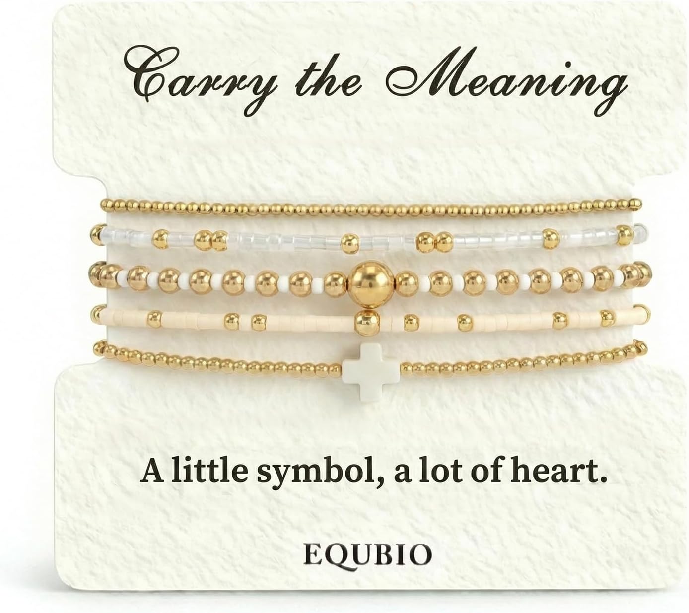 Detalle de EQUBIO Bracelet Set, 14K Gold-Plated