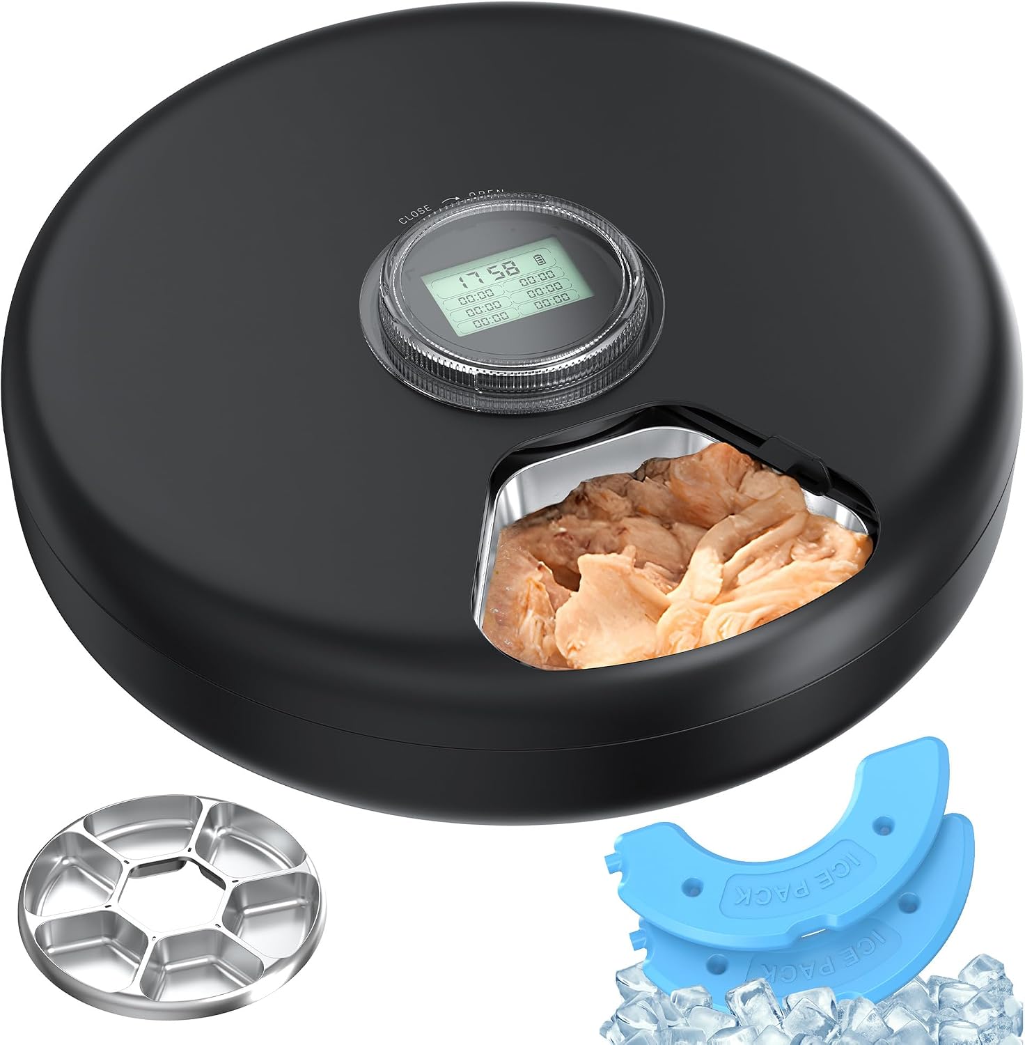 Detalle de Dispenser crocchette 6 pasti 🐾