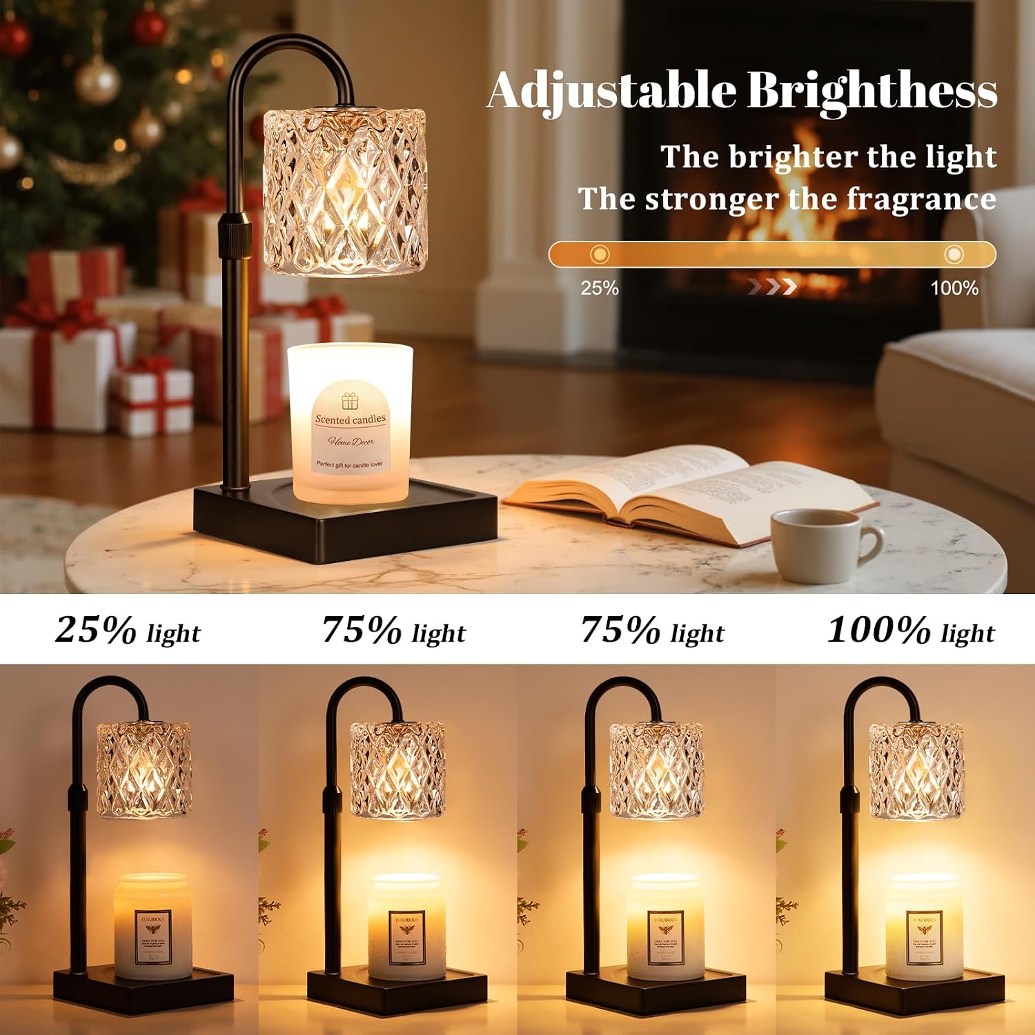 Thumbnail 1 de Candle Warmer Lamp with Adjustable Height