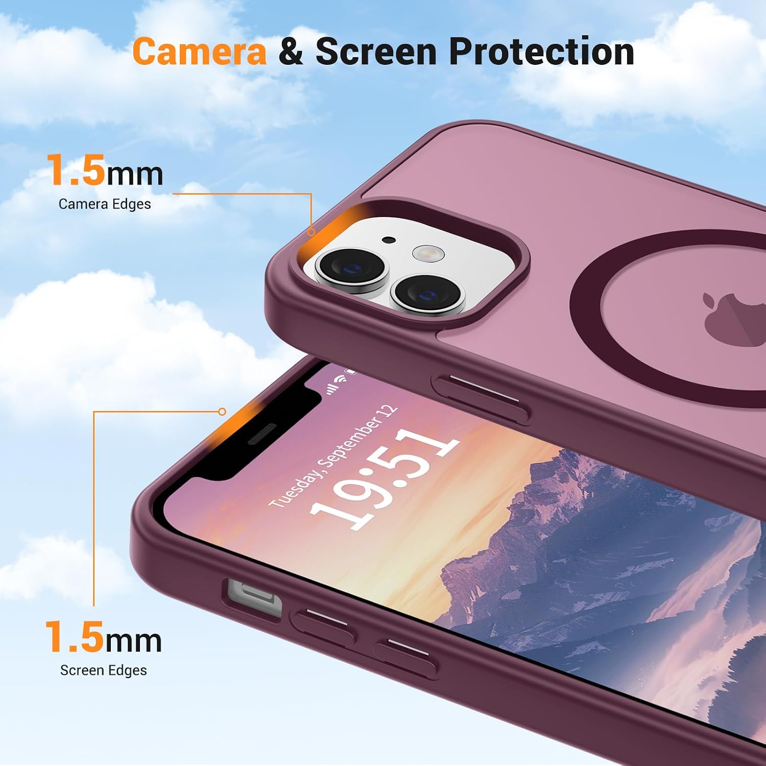 Thumbnail 5 de vnnink iPhone 12 Magnetic Matte Case, Slim