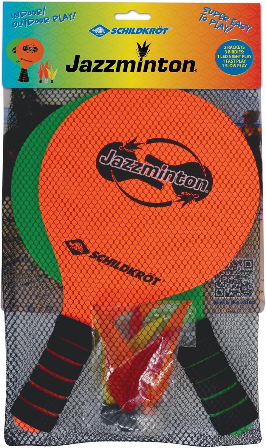 Thumbnail 6 de Schildkröt Jazzminton Set – 2 raquettes, 3 birdies et Balle LED pour jouer la nuit