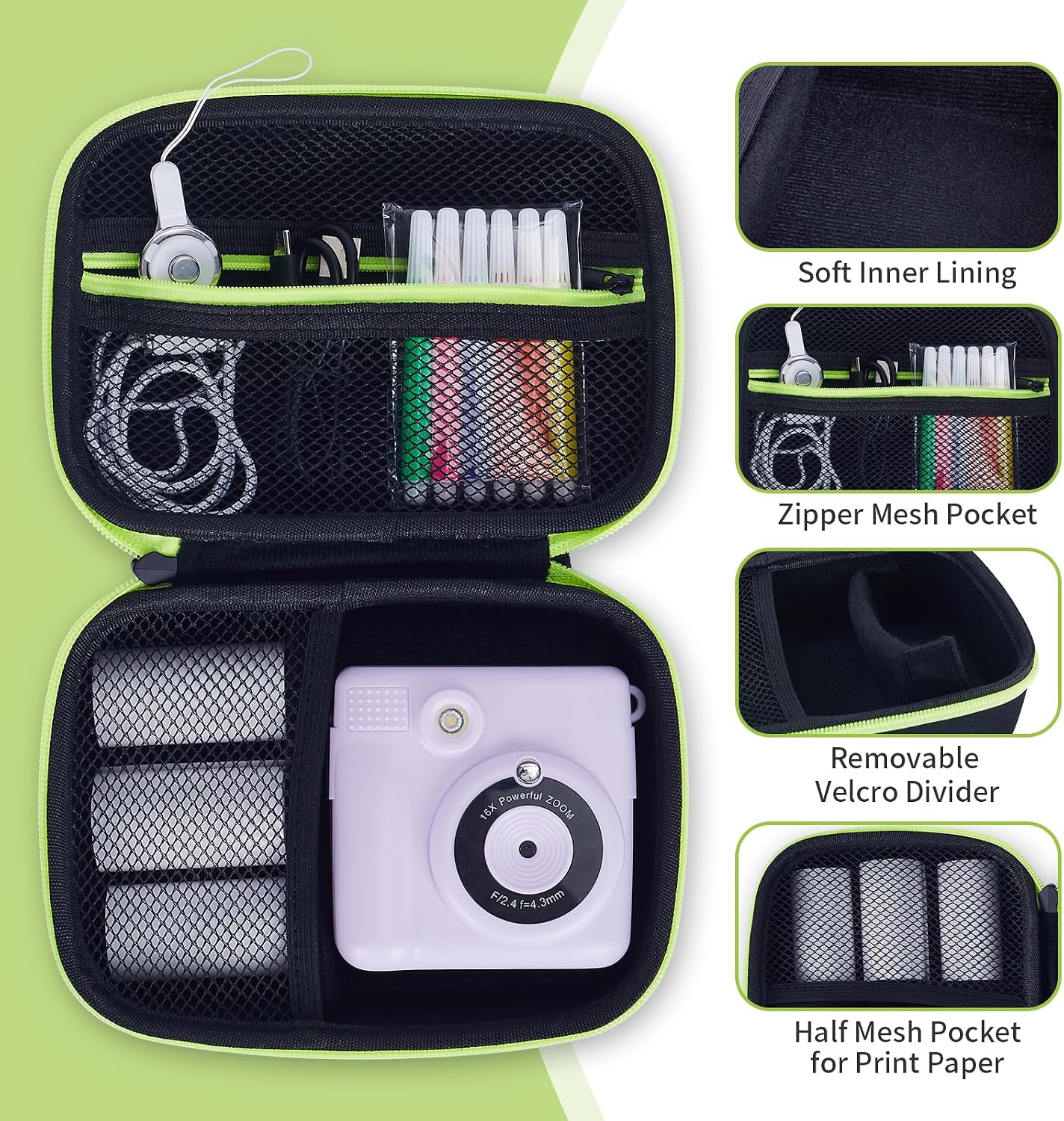 Detalle 2 de Hikkon Etui appareil photo enfant 6,69"