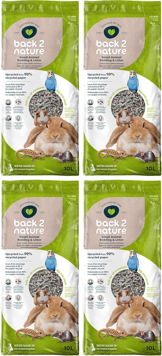 Detalle 2 de Lecho para Animales pequeños Back2Nature (30 l) – Papel Reciclado no tóxico