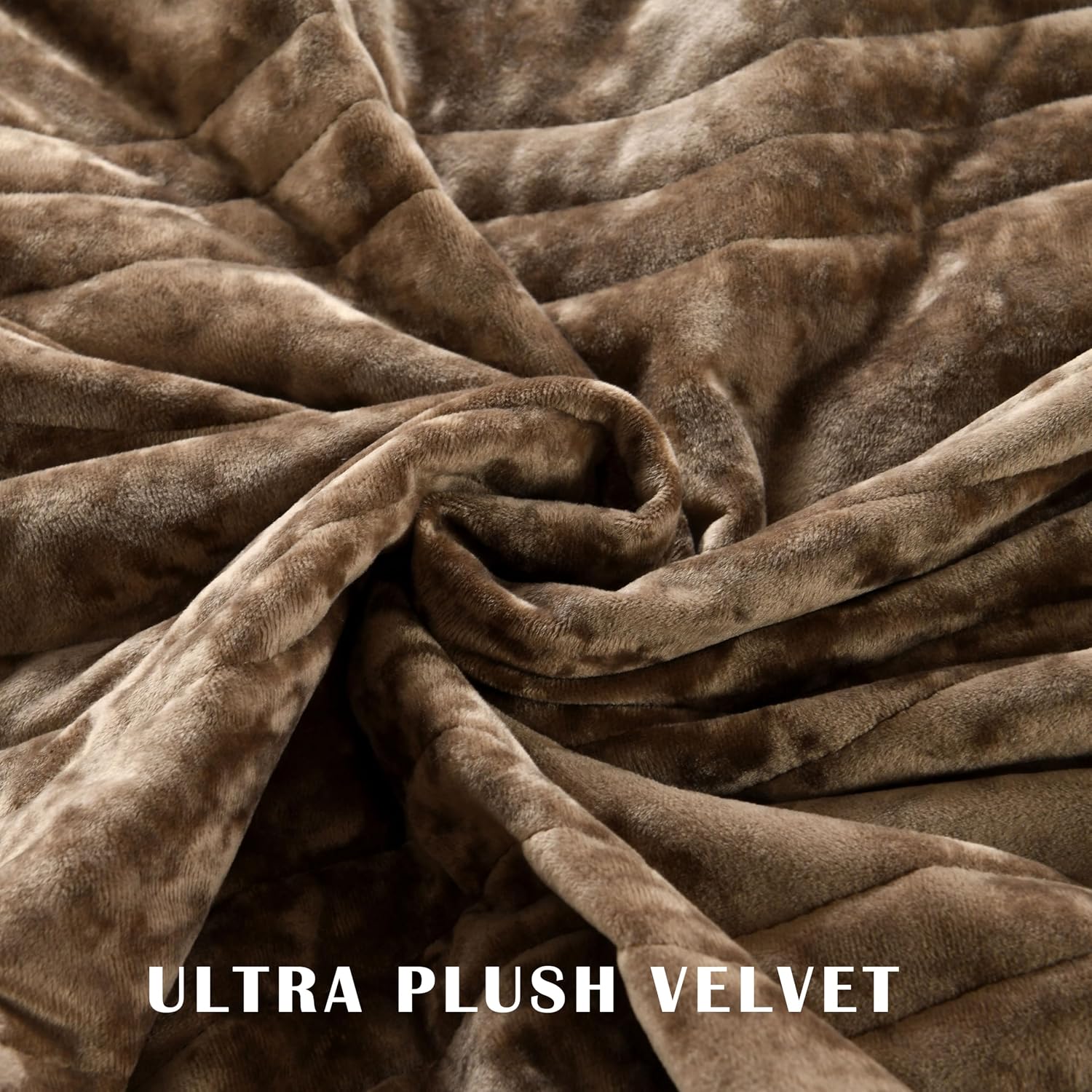 Detalle 2 de AJOCCI Velvet Quilt Set, King Size