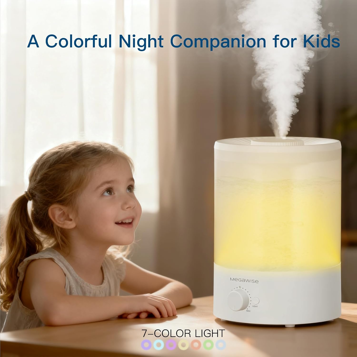 Thumbnail 4 de MegaWise Ultrasonic Humidifier 3.5 L ๐ง