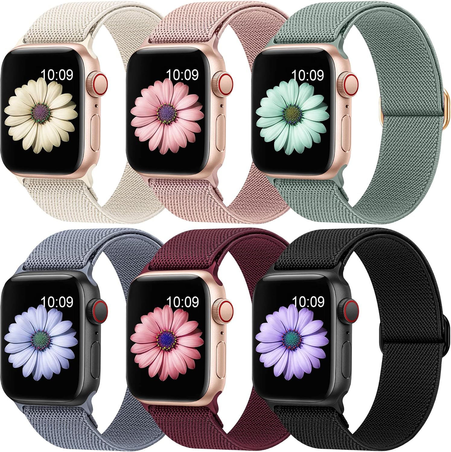 Detalle de Higgs Stretchy Nylon Strap 6 pack