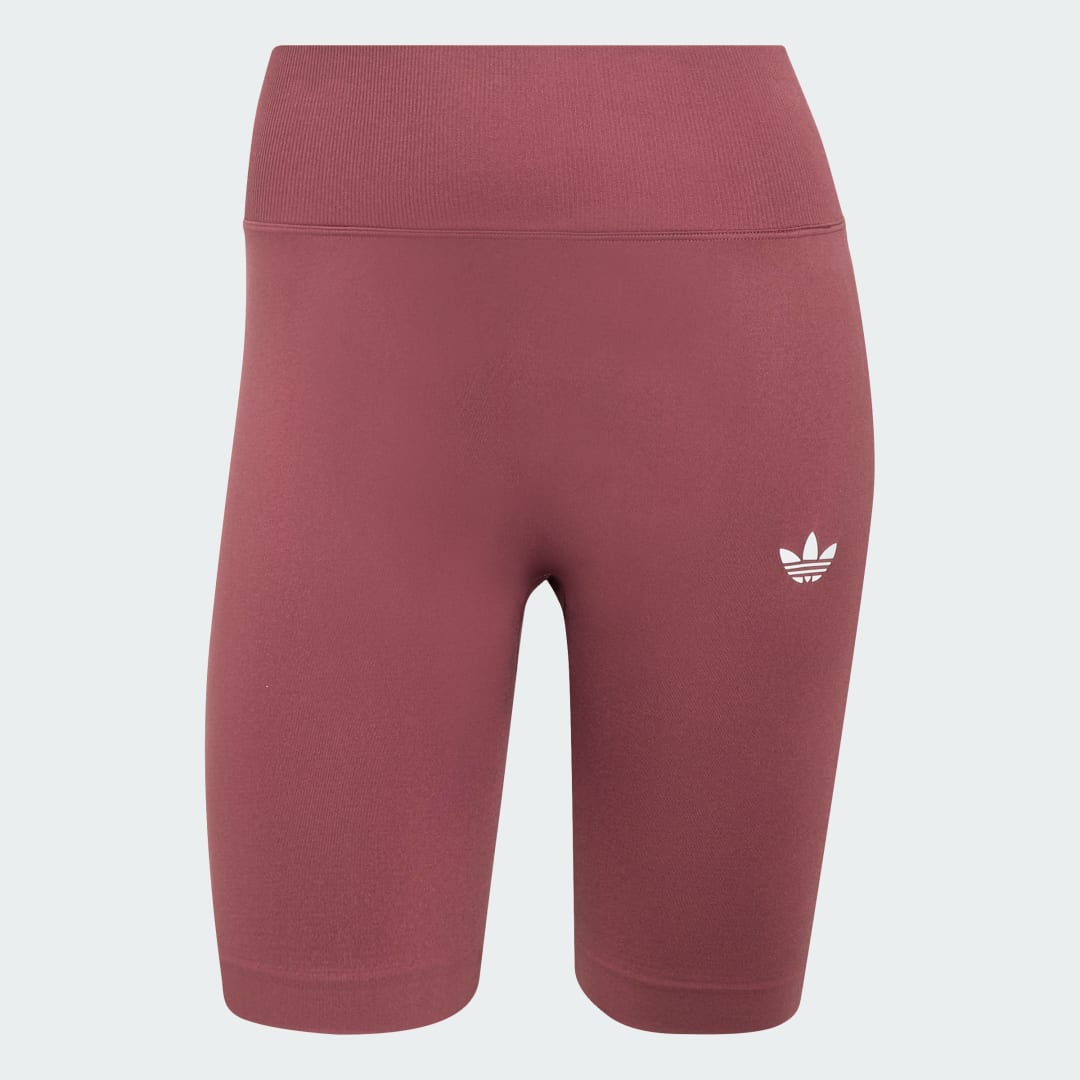 Detalle de Pantalón corto sin costuras Essentials 13 cm de Adidas – Burgundy