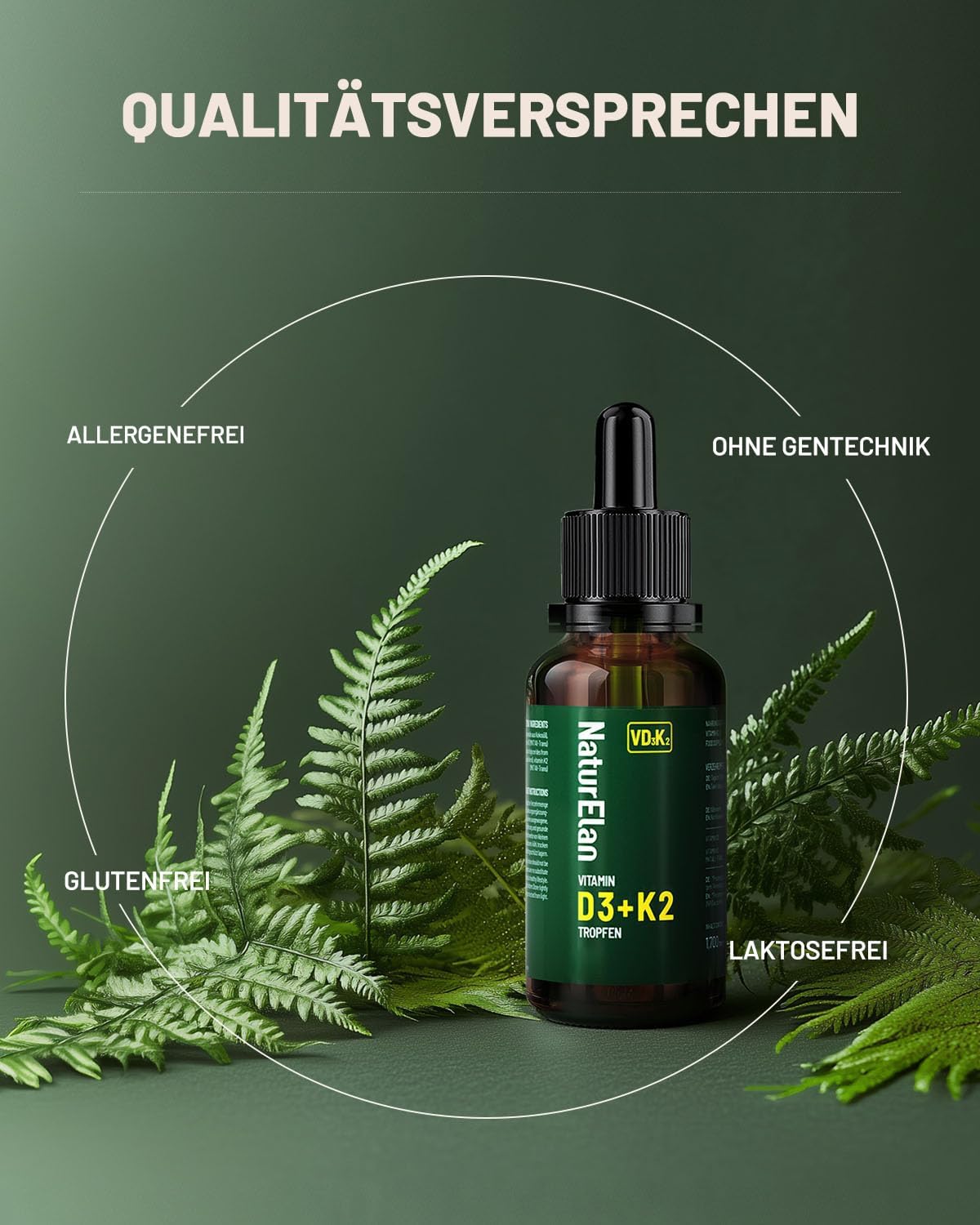Detalle de Vitamin D3 K2 Tropfen 50 ml đ