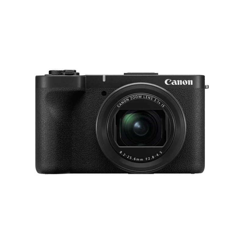 Detalle de Canon PowerShot V1, cámara compacta de 22,3 MP con zoom 3,1x y vídeo 4K