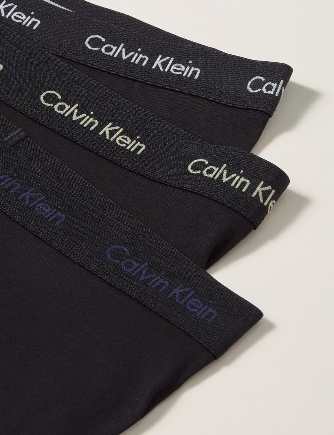 Detalle 2 de Calvin Klein Calzoncillos bóxer Hombre Pack de 3 – Cotton Stretch multicolor (S)