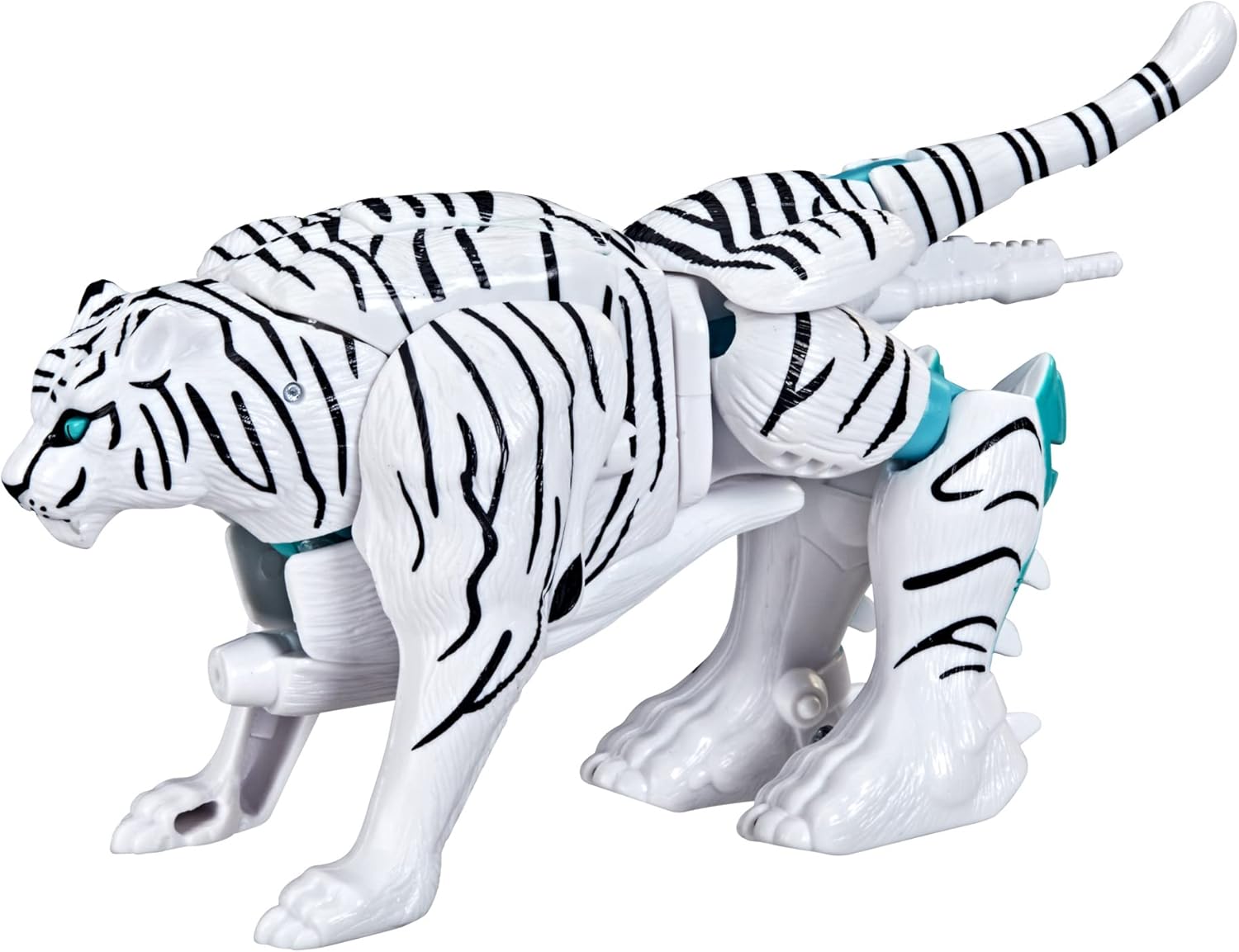 Detalle de Transformers Figura Tigatron Beast Wars 15 cm – stile retrò e trasformazione in 9 passi