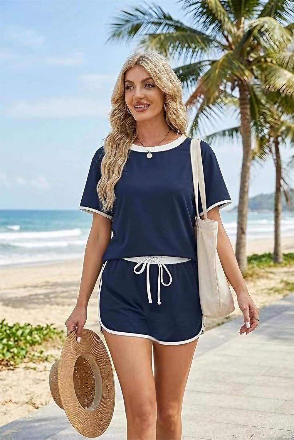 Detalle de Opemiby Women Skort Set 2026, 2 piece