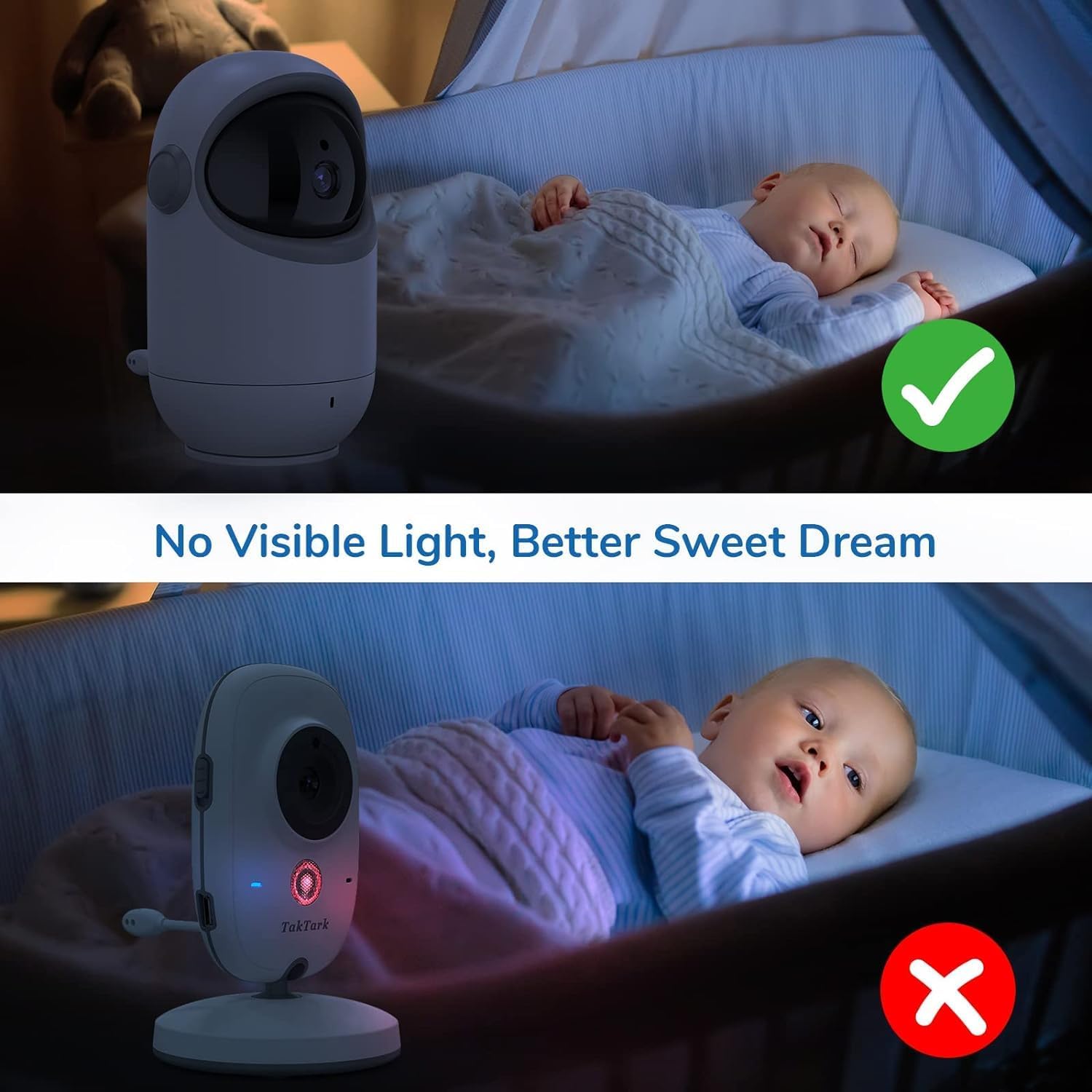 Thumbnail 5 de TakTark Babyphone mit Kamera 4.3