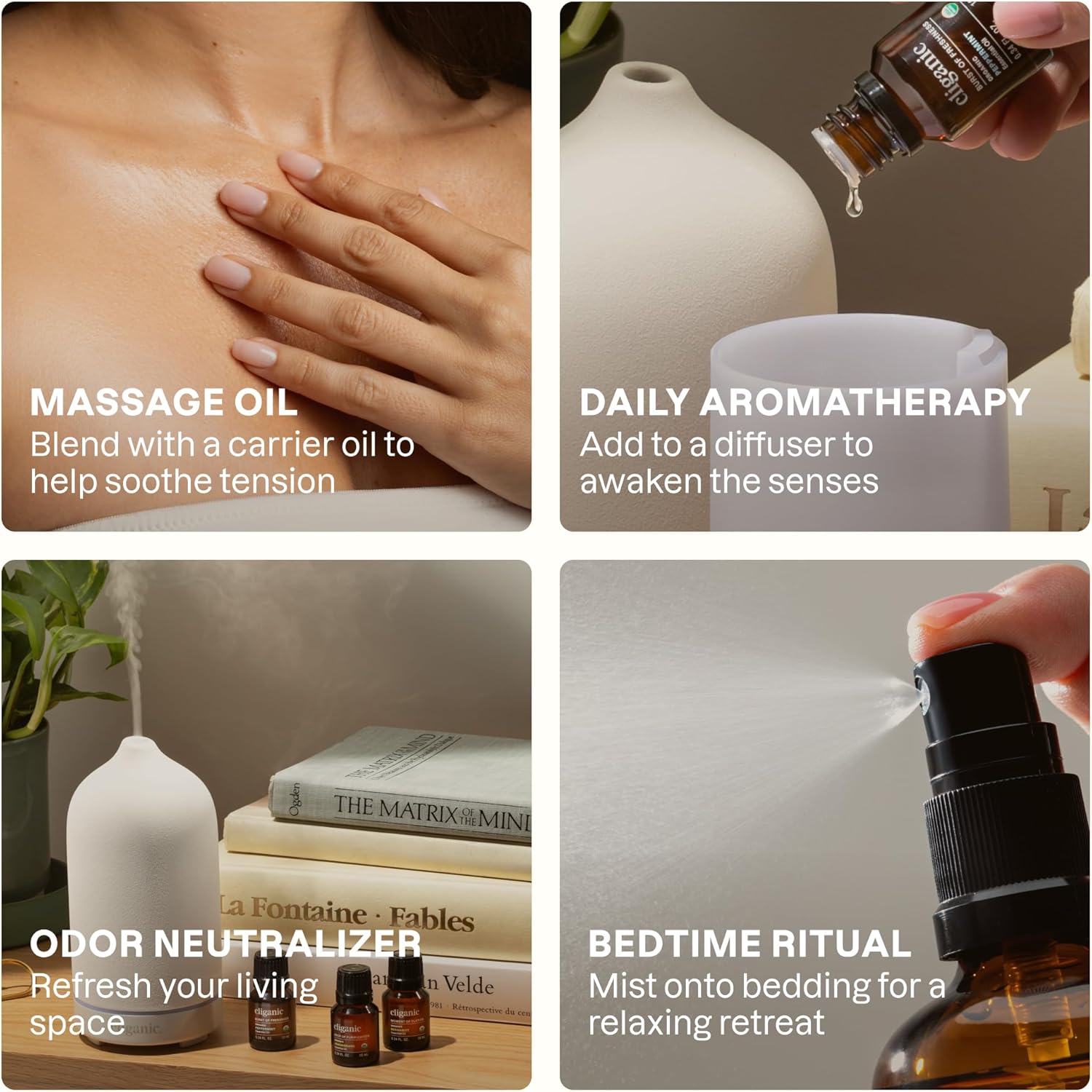 Thumbnail 5 de Cliganic Organic Lavender Essential Oil 100 mL