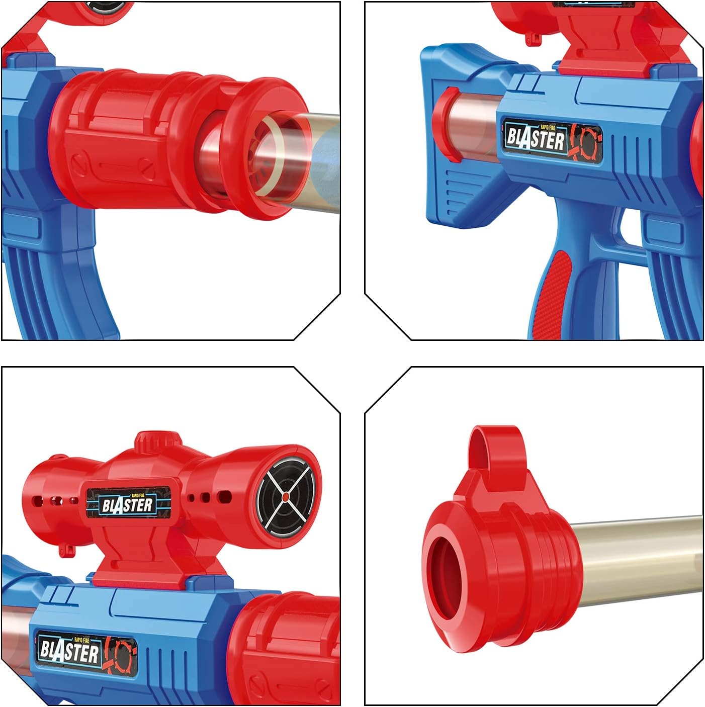Detalle de YEEBAY Shooting Game Air Guns 24pc