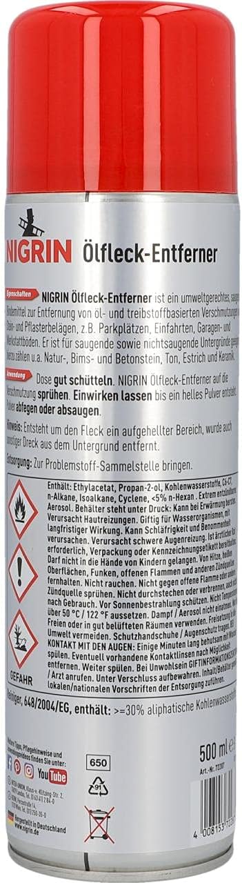 Thumbnail 2 de NIGRIN Ölfleck-Entferner – 500 ml, Grün